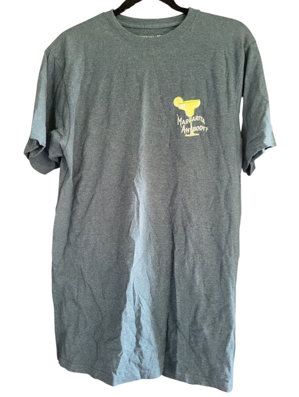 Newport Blue  'Margarita Anybody?' Graphic T-Shirt Gray sz M